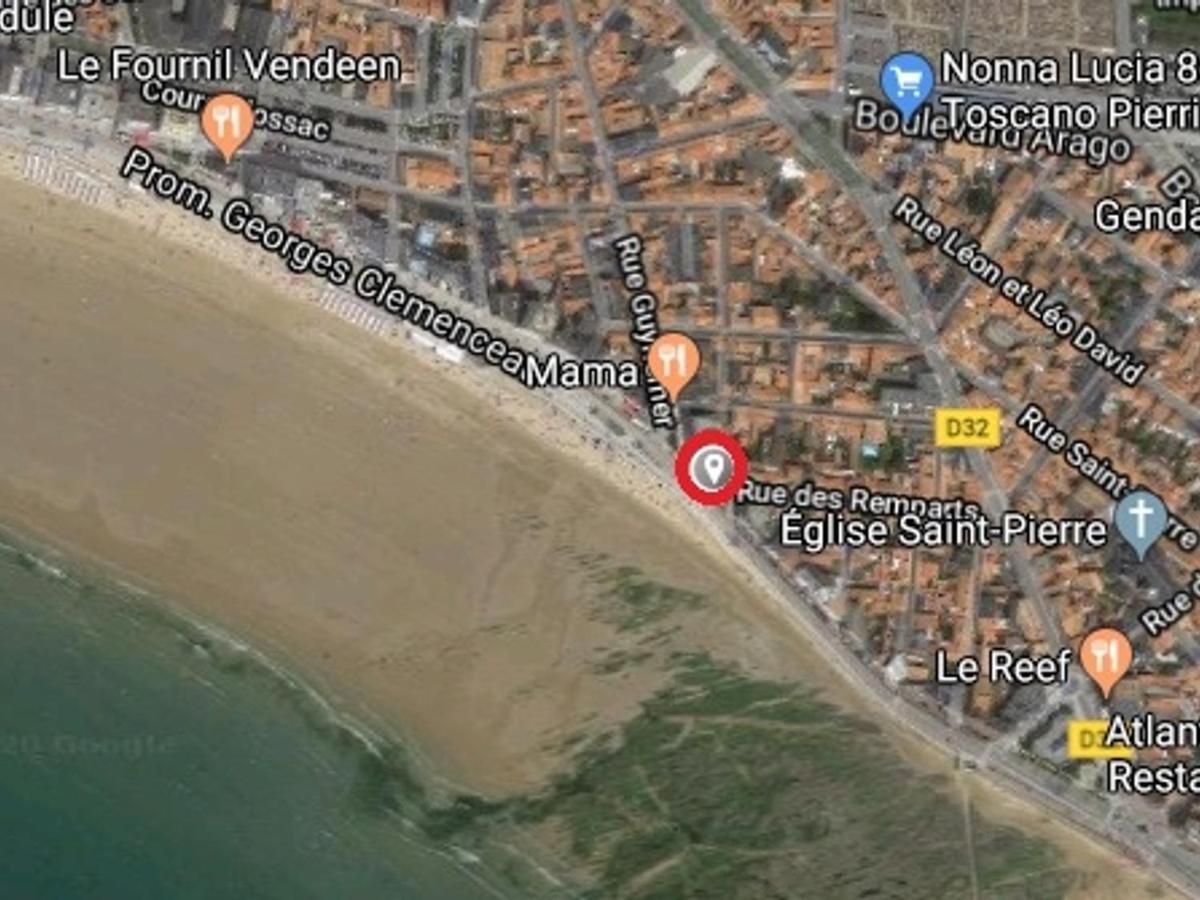 Appartement T2 Refait A Neuf Avec Balcon Face Mer Et Ascenseur, Au Coeur Des Sables-D'Olonne - Fr-1-485-70 Les Sables-dʼOlonne Εξωτερικό φωτογραφία